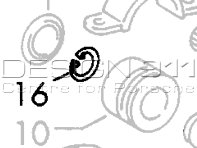Sicherungsring am Querlenker. Porsche 911/912 65-67 - 90004200501