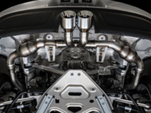 Ligne d'échappement AWE Touring edition avec embouts Silver pour Porsche 718 Boxster / Cayman - 3015-32080, 3015