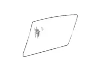 Türfenster Leichtes Polycarbonatglas. Porsche 911 F/G 1968-89 Inkl. Schiebefenster - 9111 10C, 9111 10G, 911110C, 911110G