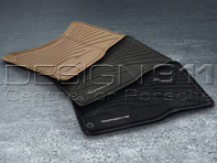 Rubber Interior Floor Mats. Porsche Macan LHD Cars - 95B04480031, 95B04480031OP1, 95B04480043OP1, 95B044800314H0, 95B044800311E0, 95B044800431E0, 95B04480043, 95B04480043OP1, 95B044800431E0, 95B044800434H0
