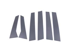 Türsäulenverkleidungssatz Carbon. Porsche 95B.1 Macan 2014-18 - 95B853317C, 95B853318C, 95B853351C, 95B853352C, 95B853589C, 95B853590C - E436 GLOSS, E436 MATTE