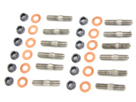 Inconel exhaust head stud kit. Porsche 911 /964/993/986 - 99906200602, 99908400201/2, 99908400201, 90006010601, 99907507100, 90037813100, 9990750710A, 99907507400, 90037813100, 90007428702, 99907353501, 99907358901