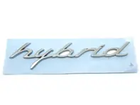 HYBRID - Chromflügelabzeichen für Porsche 958 Cayenne MKIII - 958559499000C1, 95855949900, 958559500000C1, 95855950000