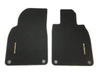 Zwarte vloermatten - Set van 2 met contrasterende stiksels. Porsche 981/718 Boxster & Cayman / 991 Carrera & Turbo - Rechtsgestuurd (RHD) - 98155161305, 98155161305SMD, 98155161307SMD, 98155161309SMD, 98155161305SME, 98155161307SME, 98155161309SME, 98155161307, 98155161307TCE, 98155161309TCE, 98155161307TCF, 98155161309TCF, 98155161307TCG, 98155161309TCG, 98155161309, 98155161309QUS, 98155161309RCU
