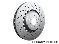 Brake disc rotor, Front. FORMULA Z. Porsche 991 GT3 (OE Part No 99135140582/99135140682) - 460.4524.70, 460.4525.70, 99135140581, 99135140681, 205955C, 205954C, 99135140682