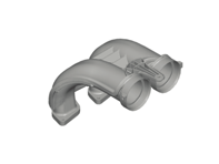 Ansaugluftverteiler. Porsche 982C Cayman 2.0L / 982 Boxster 2.0L - 9A211003201, 9A211003101, 9A211003200, 9A211003100