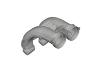 Distributeur d'air d'admission. Porsche 982C Cayman 2.0L / 982 Boxster 2.0L - 9A211003201, 9A211003101, 9A211003200, 9A211003100