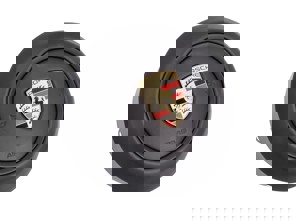 Unité airbag en cuir noir pour volant. Porsche 992.1 Carrera - 992880201MTRP, 992880201HTRP