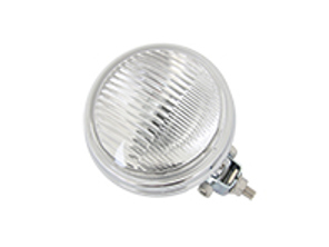 Accionamiento adicional / faro antiniebla cromado. Porsche 911 1965-73 - 91163120200, 90163120200 - LTG11.1.102, LTG111102