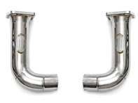 Exhaust Cat bypass Pipes. Porsche 991 Turbo / Turbo S - 99711300930, 997113009AX, 99711301030, 997113010AX