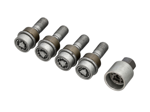 Radsicherungssatz, Silber. Porsche 970 Panamera 2010-16 - 97036105701