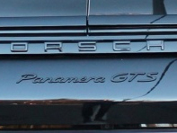 'PANAMERA GTS' Rear Badge, Primed. Porsche 971 Panamera 2017>> - 971044880A, 971044880AG2X