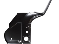 Front a-post panel. Mercedes Pagoda W113 2.3L-2.8L 1963-1971 - 1136200313, 351321-1, 351321-2, 1136200413, 8381900170, 8381900180 - 8381900170, 8381900180