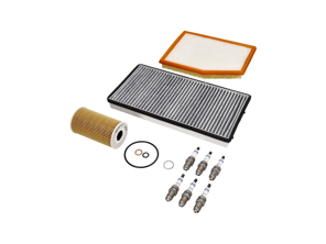 Motor-Wartungskit – Luft-/Kraftstoff-/Ölfilter, Zündkerzen und mehr – für Porsche 986 Boxster 2,7 l und Boxster S 3,2 l 2000–2004 - 99610722560, 99610731351, 0PB115499A, 99611013103, 99611013104, 90012310630, 99657221901, 99657221902, 99657121903, 99757121900, 99757121901, 99757121902, 99917020791