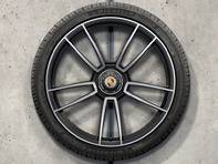 20'/21' 911 Turbo S, in Black. Alloy Wheels & Winter Tyres Original Porsche for 992 (911) Turbo / Turbo S - 992044601AB