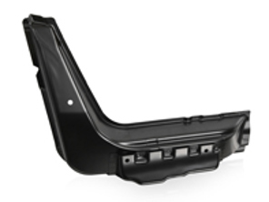 Plaque de gousset sur seuil. Porsche 993 Turbo / Look Turbo - 99350217801GRV, 99350217701GRV