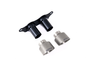 Embouts d'échappement Milltek GT-100 en titane brossé. Porsche 991.2 GT3 / GT3 RS 2018-2020 - 99111125390, 99111125393, 99111125391, 99111125392, 99111125395, 99111125380, 99111125791, 9GT251697F - SSXPO133