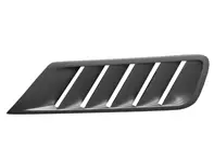 Thermodynamische Lamellen der hinteren Stoßstange TDS. Porsche 997 Turbo - P997.10.3080