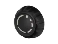 Rotary knob LEFT for PCM Radio control. Porsche 987.1 Boxster / 987C.1 Cayman / 997.1 - 95564295100, 95564295200, 99764220100A05, 99764220101A05, 99764220200A05, 99764220201A05 - URO-016926