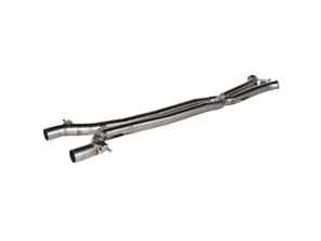 Exhaust Link Pipe Set Titanium. Porsche 976 Panamera turbo S E-Hybrid - 976254221CY - L-PO/T/19