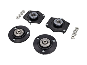 Ensemble de supports d'amortisseurs monoball avant et arrière. Porsche 996 C2 / C2S - 99633305903, 360250996