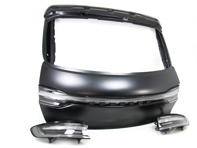 Heckklappen-Facelift-Umrüstsatz für Porsche Macan (dunkel getönte Lichter) - 95B827041BYGRV, 95B04490502, 95B971411A, 95B945091AM, 95B945092AM, 95B945307B, 95B853687A