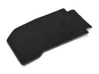 Teppichbodenabdeckung für Fußraum vorn rechts, Schwarz. Porsche 964 LHD - 964551012015FV