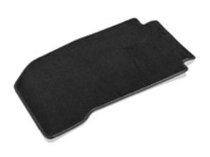 Teppichbodenabdeckung für Fußraum vorn rechts, Schwarz. Porsche 964 LHD - 964551012015FV
