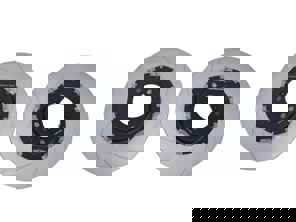 Schwimmender Bremsscheibensatz geschlitzt HINTEN. Porsche 991 GT3 / 981 GT4 / 718 GT4 / 718 Spyder - 99135240780, 99135240880, 98135240780, 98135240880, 98135240781, 98135240881 - 9GT615601N