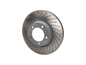 Disque de frein avant monobloc percé, 330 x 34 mm. Porsche 991.2 / 982 Boxster S / 982C Cayman S - 9P1615301A, 9P1615302A, 992615301, 992615302, 92149905, 92150005, 92150007, 92149907, 95B615301, 99635140902, 99635140903, 99635140904, 99635140905, 9P1615302A, 992615302, 99635141002, 99635141003, 99635141004, 99635141005 - PFL39981, PFR39982
