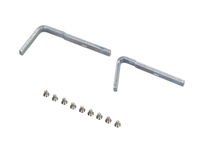 Kit de réparation de support et de vis pour vitre arrière ouvrante. Porsche 911 / 912 - 90154301525, 90154301528, 90154301625, 90154301628, 90154301125, 90154301225, 90154301135, 90154301235 - 1685350150, 1685350160