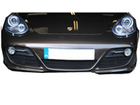 ZunSport stainless steel complete grille set. Porsche Cayman 987.2 2009-12 - ZPR27409, ZPR27409B, ZPR41809, ZPR41809B, ZPR27409, ZPR27409B, ZPR41809, ZPR41809B