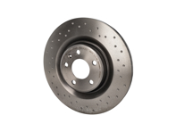 Brembo XTRA brake disc rotor, Rear. Porsche Macan Mk1 2.0L / 3.0L Petrol / Diesel / GTS and Mk2 2019 Onwards - 95B615601A, 95B615601F, 95B615601G, 09.B969.1X