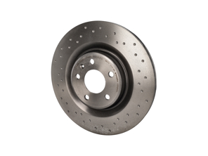 Brake Disc Rotor REAR Ø: 330 mm. Porsche Macan MK1 2.0L / 3.0L Petrol / Diesel / GTS & MK2 2019 Onwards XTRA - 95B615601A, 95B615601F, 95B615601G, 09.B969.1X