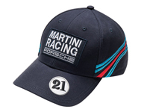 Gorra de béisbol Porsche azul oscuro - Martini Racing Collection - WAP5500010J