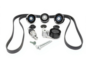 Keilriemenspannrolle und Keilriemensatz. Porsche Macan - 94610225230, 94810240375, 94810240323, 94810240321, 94810240300, 94810240322, 94810226175, 7PP145279, 95814527901, 94610211832, 94610211831, 94610211830, 0PB145257, 94610211730