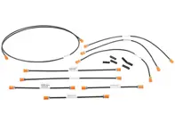 Kit conduite de frein. Porsche 911 1963-67 LHD - 90135560101, 90135560301, 90135560401, 90135560800, 90135561103, 90135562200, 90135562700, 91435569100 - 1661500310