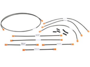 Bremsleitungssatz. Porsche 911 1963-67 LHD - 90135560101, 90135560301, 90135560401, 90135560800, 90135561103, 90135562200, 90135562700, 91435569100 - 1661500310