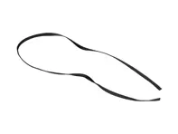 Guarnizione in gomma inferiore stampata 1/4 posteriore. Porsche 911 / 964 Targa - 90156555740