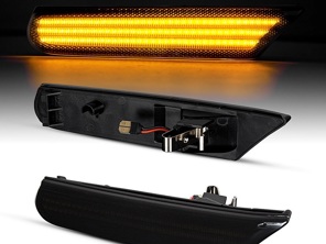 Clignotants latéraux séquentiels à led Verre fumé Porsche 996 / 986 Boxster - 99663104301, 99663104302, 99663104401, 99663104402, 99663104403, 99663104303