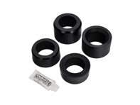 Federtellerbuchse. Porsche 911 1965-67 Powerflex Black Series - PFR57-411, PFR57411, 91133300900, 91133300902, PFR57-411BLK