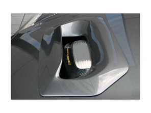 Conduit d'air de capot TITAN SpeedART. Porsche 955 Cayenne - P55.350.015.080 - P55.350.015.080