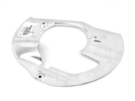Plaque de couverture de disque de frein avant. Porsche 997 Turbo - 99735180505, 99735180605