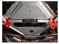 Rennline Rear Subframe Stabilizer with Tie Downs (Front & Rear). Porsche 986 Boxster / 987 Cayman / 987 Boxster - E32.35.SB96, E3235SB96