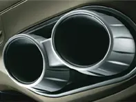 Auspuff-Endrohre. Porsche Cayenne MKII