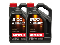 MOTUL 8100 X-CLEAN+ 5W-30 发动机油 10 升 - 106376, 106377