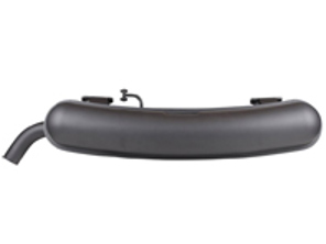 Exhaust muffler / silencer rear box. Porsche 912E 1976 - 92311101304, 1620613000, 92.410 - 1620613000