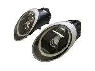 SCHEINWERFER DUAL PROJEKTOR HALOGEN + AURORA LICHT Porsche 997 05-08 SCHWARZES GLÄSER LHD - 99763115713, 99763115813