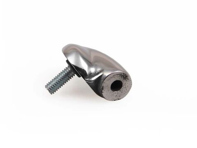 Perno portante cromato anteriore 1/4 vetro. Porsche 911 65-76 Targa / 65-68 Coupé - 90154262122, 90154262222, WSN125, WSN126