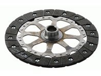 Kupplungsmitte-Reibplatte. Porsche 986 Boxster S . Sachs - 98611601303, 98611601300, 98611601301, 98611601302 - 1864000045
